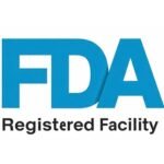 Official blue FDA logo with the text "Registered Facility" underneath, signifying quality standards for health products and wellness resources.